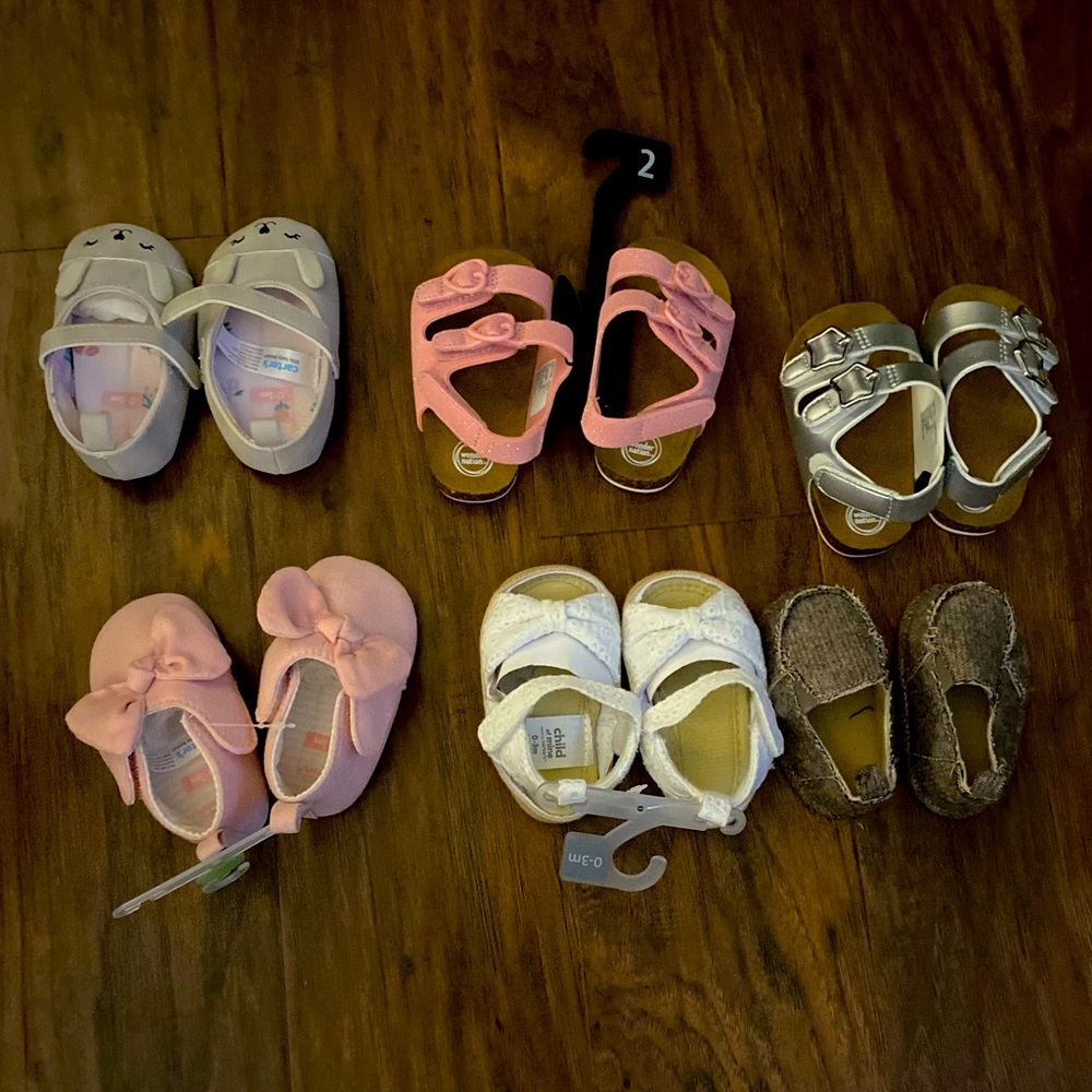 infant sandles bundle *all NEW*